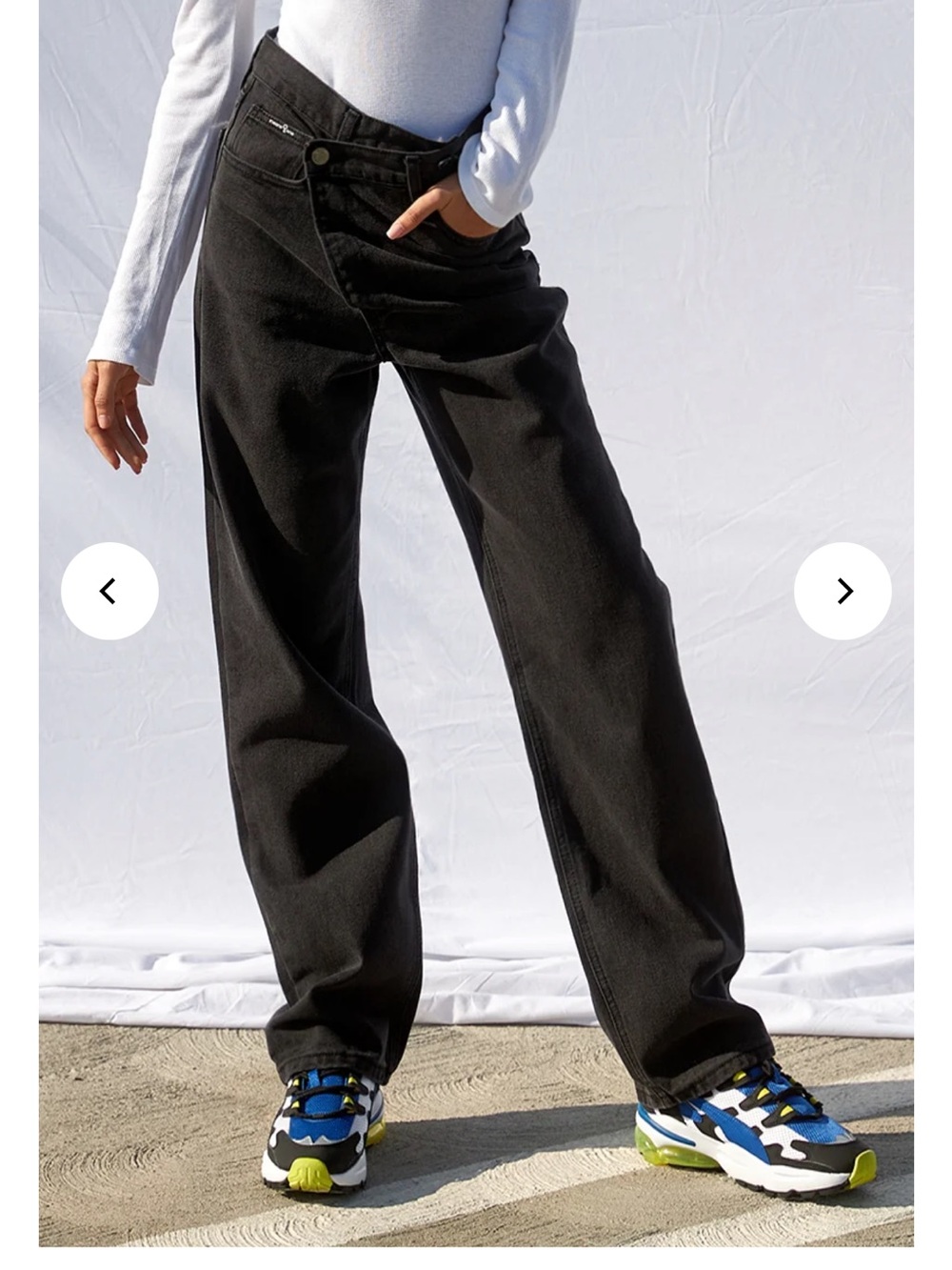 Insane Gene Crossover Hi-Rise Straight Jeans Size 5-26W.